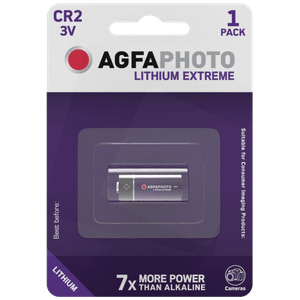 Agfa Baterija litijska CR2, 3V, blister pak. 1 komad - AF CR2