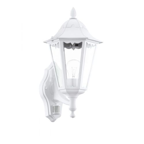 Eglo Navedo  spoljna zidna lampa/1, e27, senzor, bela  slika 1