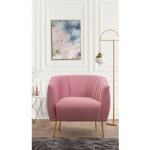 Atelier Del Sofa Fotelja, Prljavo roza, Istiridye - Rose slika 1