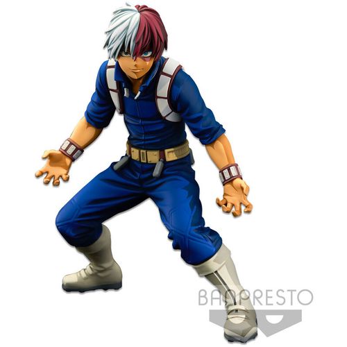 My Hero Academy Banpresto World figure Colosseum Super Master Star Piece Two Dimensions Shoto Todoroki figure 21cm slika 1