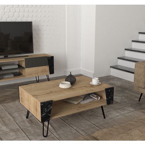 Fanten Orta Sehpa Sapphire
Black Coffee Table slika 2