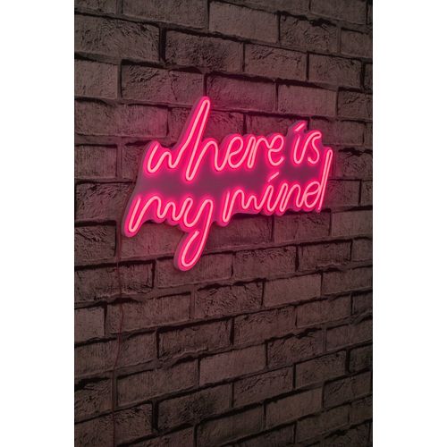 Where Is My Mind - Pink Pink Decorative Plastic Led Lighting slika 2