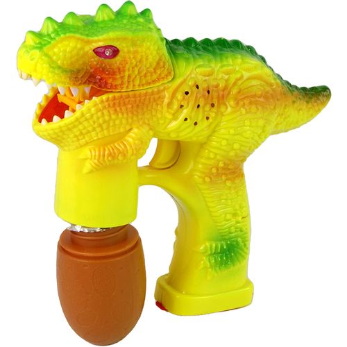 Stroj za mjehuriće od sapunice - Dinosaur - Žuti slika 3