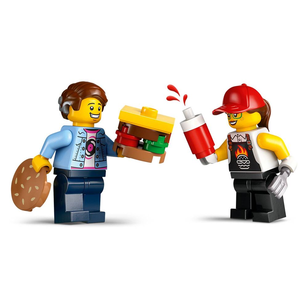 LEGO 60404 Burger kamion slika 3