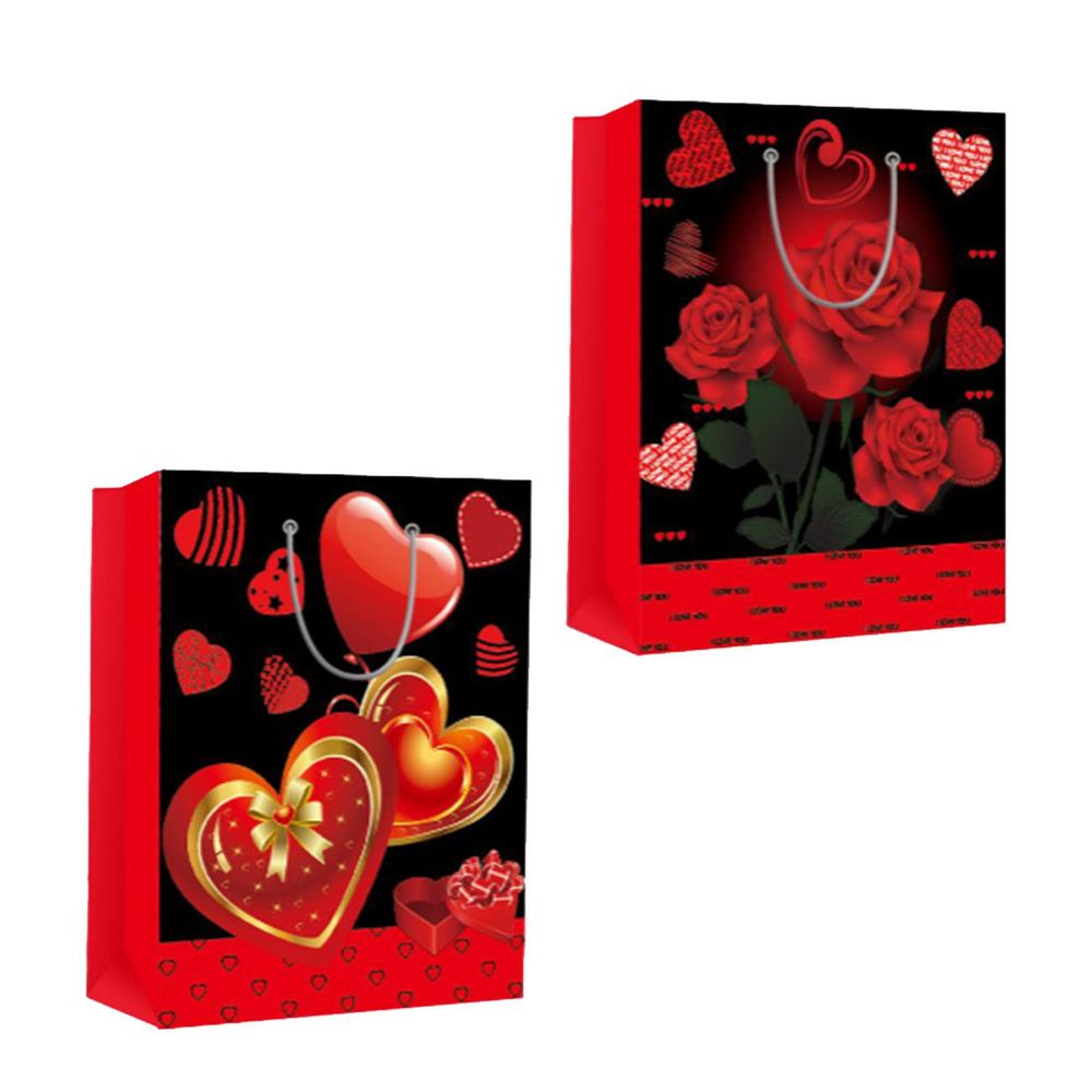 Ukrasna vrećica Srca 24x8x18cm slika 3
