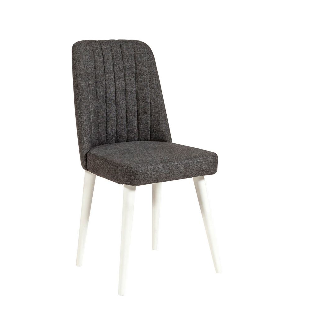 Costa 1053 - Set Stola i Stolica (6 Komada) u Bijeloj i Antracit Boji slika 4