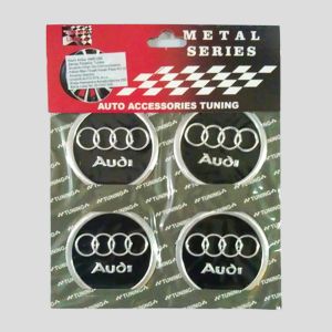 Amblemi Silikonski Crni 4/1 Fi 55Mm Audi