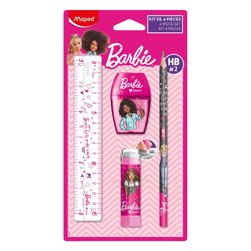 Maped Školski set za djevojčice Barbie slika 1