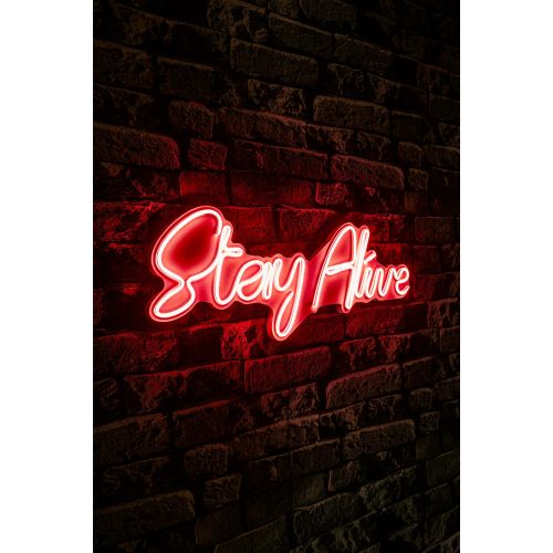 Wallity Zidna LED dekoracija, Stay Alive - Red slika 3