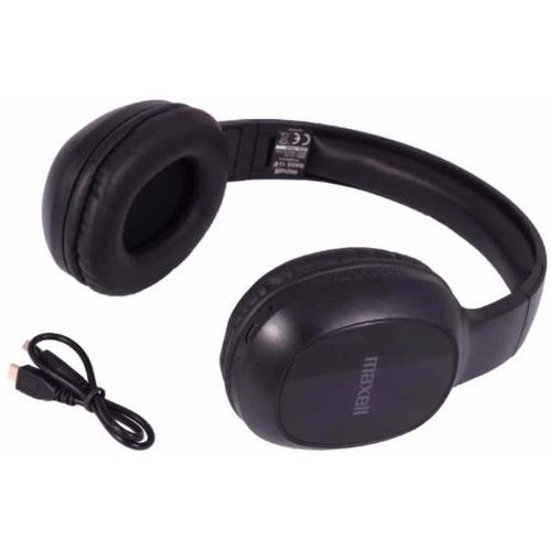 MAXELL Slušalice BASS 13 HD1 BLUETOOTH 5.0 crne slika 1