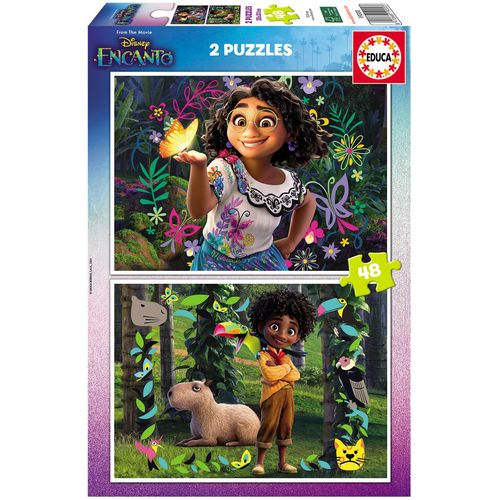 Disney Ecanto puzzle 2x48pcs slika 1