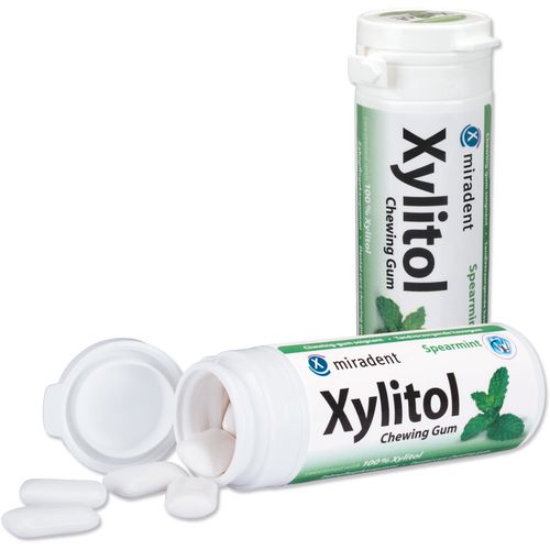 Miradent Xylitol Chewing gum SPEARMINT slika 1