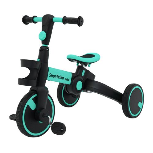 Tricikl Happy Bike 3in1 - plavi slika 10