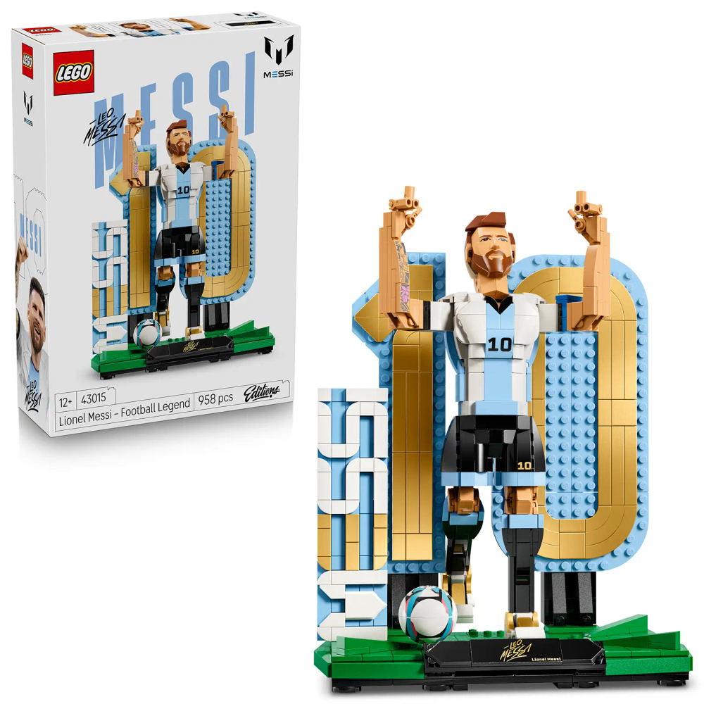LEGO® Editions 43015 Lionel Messi – nogometna legenda slika 1