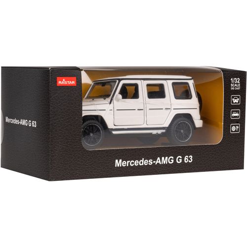 Rastar metalni Mercedes Benz AMG G63 1:32 bijeli slika 1