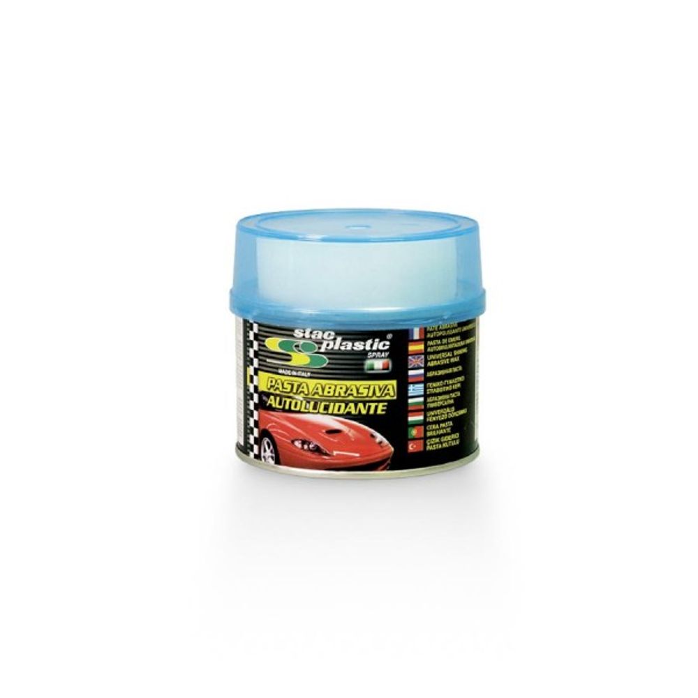 Stac Plastic Polir Pasta s Voskom, Grublja, 250g slika 1