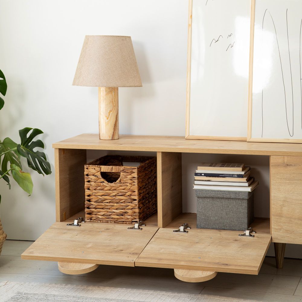 TV Stalak New Line - Oak v2 od Hrastovine slika 6