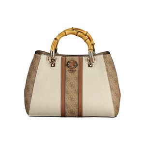 GUESS JEANS BEIGE WOMEN'S BAG