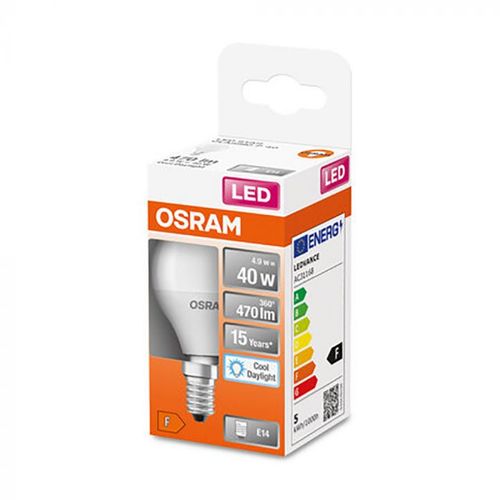 OSRAM LED sijalica E14 4.9W (40W) 6500K 470lm slika 3