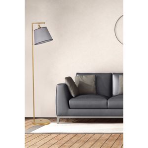 Elegantna Stajaća Lampa Smart 8734-4 u Zlatno-Sivoj Boji