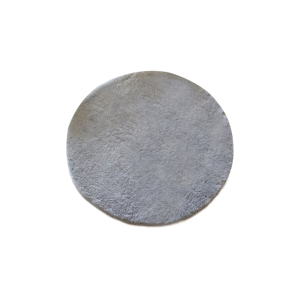 Kupaonski tepih Colors of - Grey Grey, promjera 90 cm slika 2