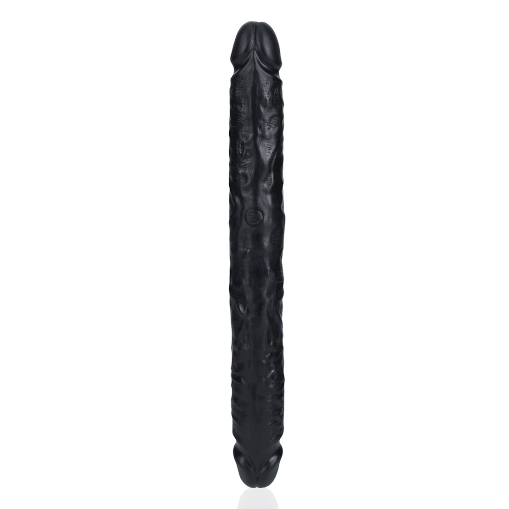 RealRock by Shots Slim Double Ended Dong 12 / 30,5 cm - crna slika 5