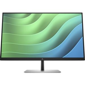 HP 6N4E2AA 27" IPS LED AG FHD 1920x1080@75Hz, 16:9, 1000:1, 5ms, 300 cd/m2, 178°/178°, 4 USB-A 3.1, 1 USB-B, 1 DP 1.2, 1 HDMI 1.4, VESA 100x100mm, Tilt, Pivot, Height, Black/Silver, 3yw, HP E27 G5