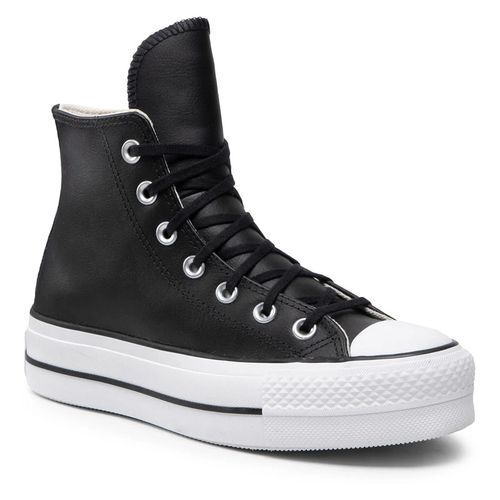 Converse Patike Chuck Taylor All Star Leather Platform Za Žene slika 2