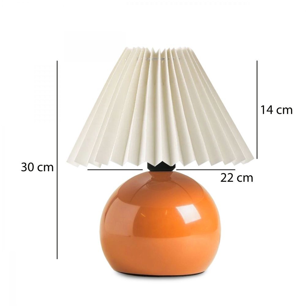 242029 CreamOrange Stolna Lampa slika 3