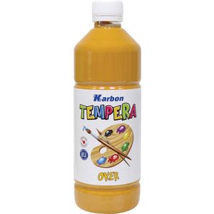 Tempera 550 ml boca KARBON oker