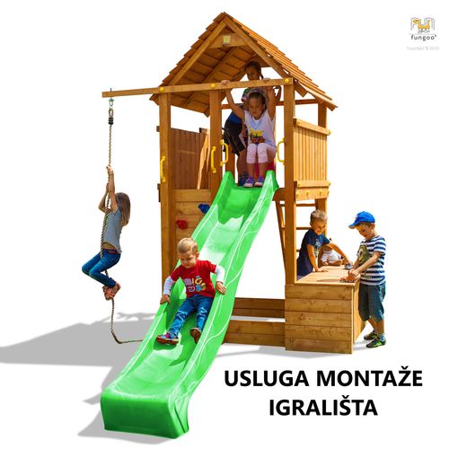 Usluga montaže za drveno dječje igralište FORTRESS TOYBOX slika 1