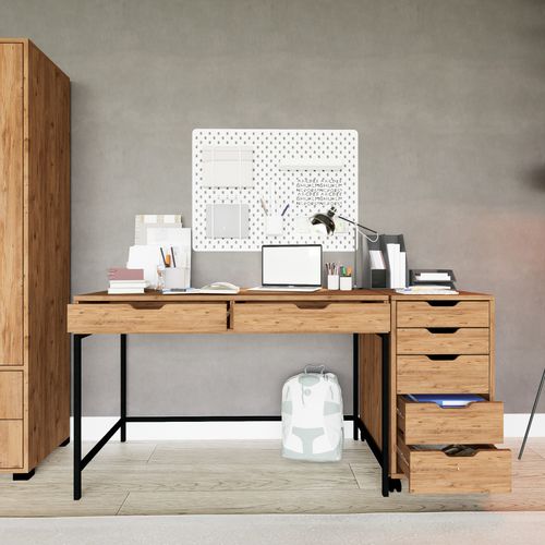 Atlas 1600-59 Atlantic Pine Study Desk slika 4