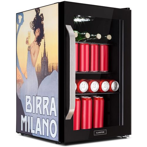 Klarstein Beersafe 70, Birra Milano Edition, hladnjak, Crna slika 1