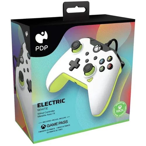 XBOXONE/XSX&PC Wired Controller White Electric (Yellow) slika 3