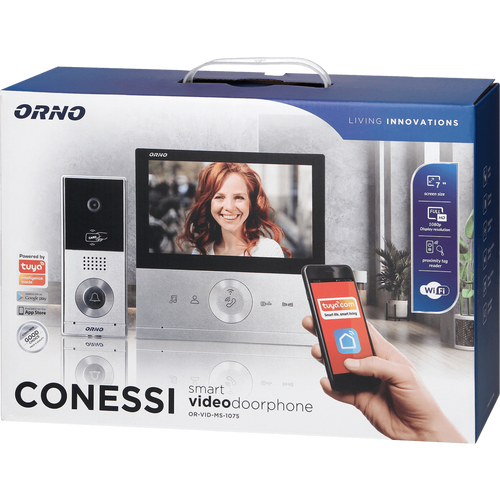 Orno Video interfon 7", set, Full HD, IP65, Conessi - OR-VID-MS-1075 slika 2