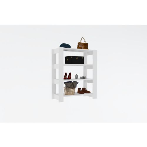 Duplo - White White Shoe Cabinet slika 2