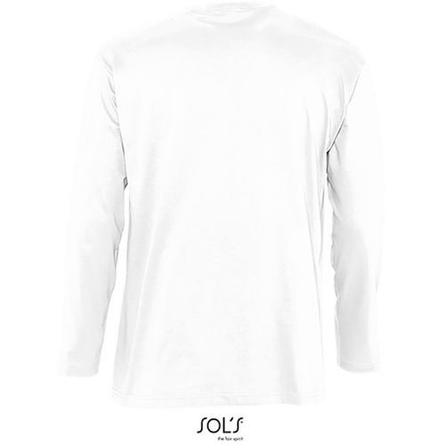 MONARCH muška majica sa dugim rukavima - Bela, XL  slika 5