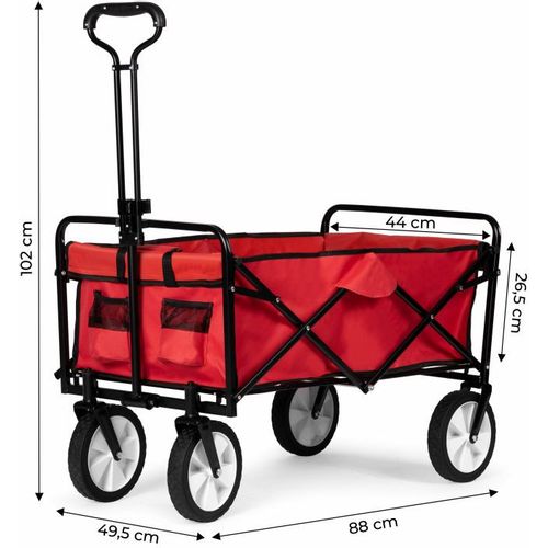 ModernHome Sklopiva kolica za plazu RED G-233 slika 7