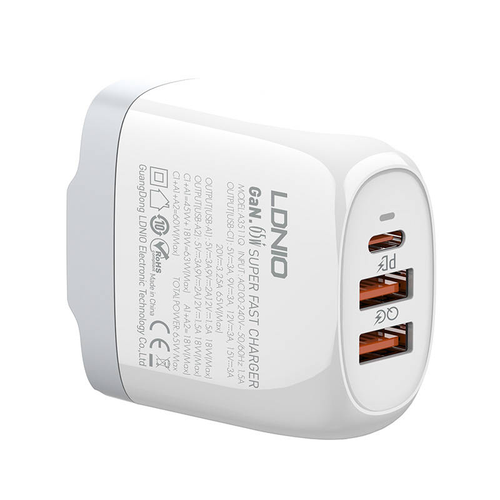 Kucni punjac LDNIO A3511Q PD, QC4+, QC3.0, PPS, 65W USB na Type C slika 4