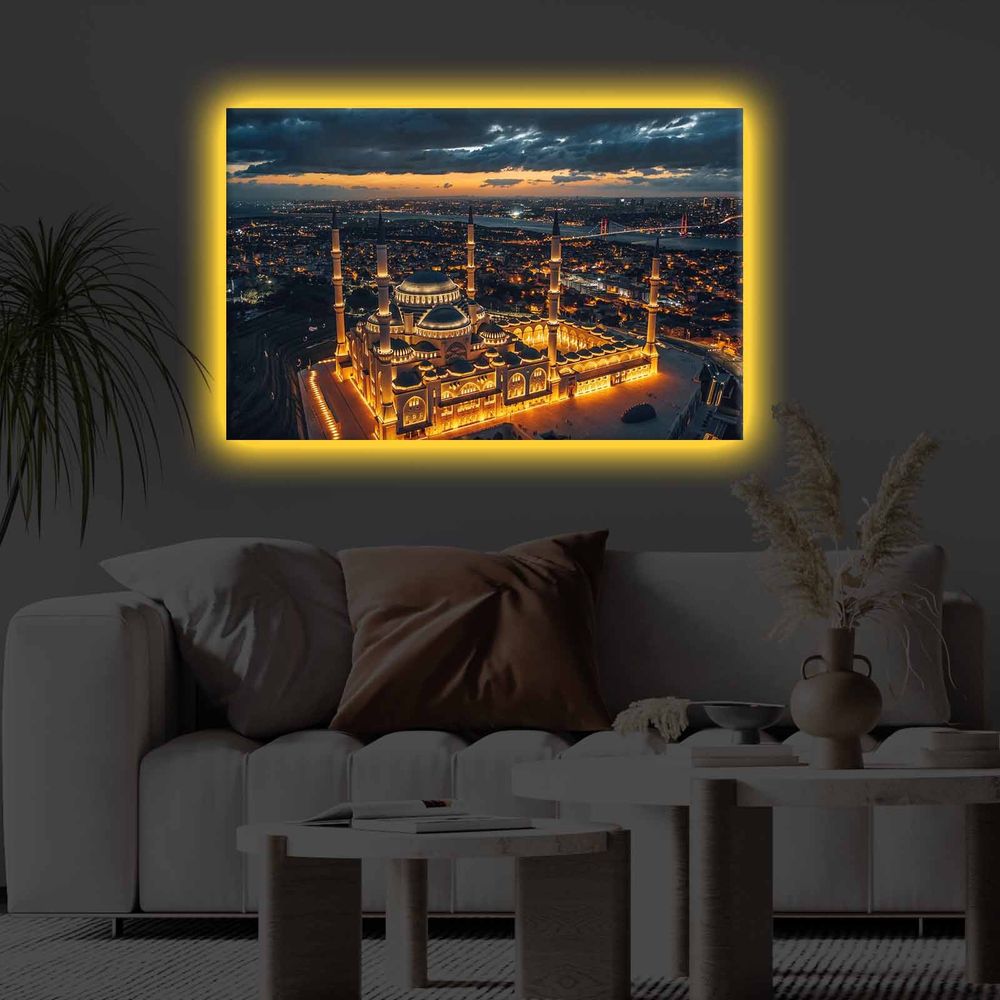 Dekorativna LED Slika na Platnu - Višebojna 4570KTLGDACT - 011 slika 1