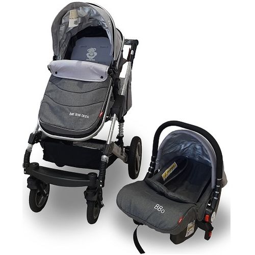 BBO Kolica za bebe GS-t106 Matrix set - siva slika 1