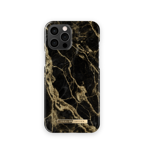 iDeal of Sweden Maskica - iPhone 12 Pro Max - Golden Smoke Marble slika 1