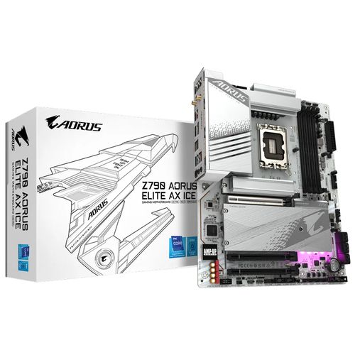 GIGABYTE Z790 A ELITE AX ICE rev. 1.x matična ploča slika 1