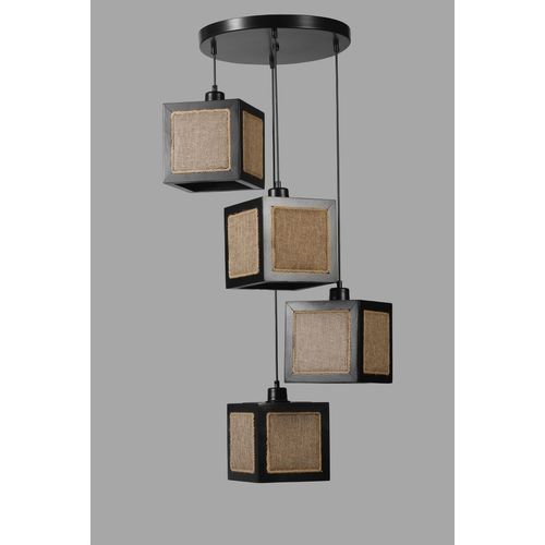 Kumsal 8703-4 Black
Rattan Chandelier slika 2