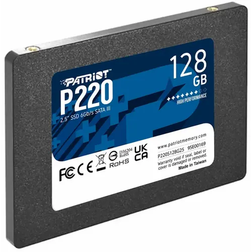 SSD 2.5 SATA3 128GB Patriot P220 550MBs/480MBs P220S128G25 slika 1