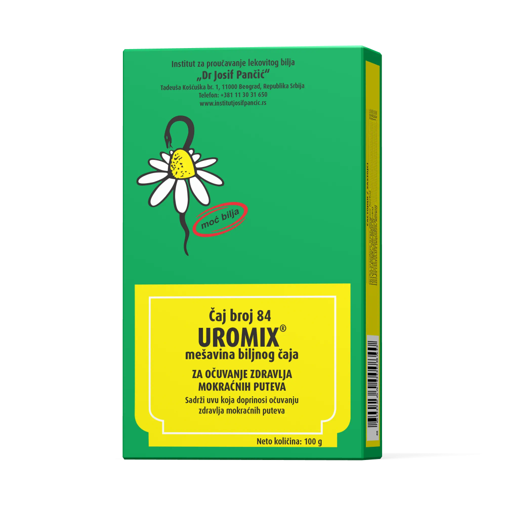 UROMIX - Čaj za očuvanje zdravlja mokraćnih puteva 100g (Čaj broj 84) Josif Pančić slika 1