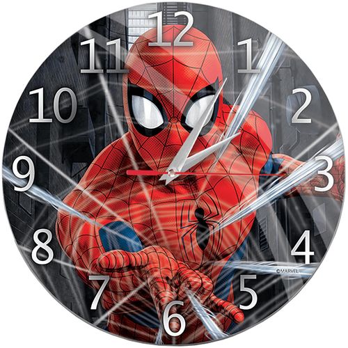 Marvel Gloss wall clock Spider Man 001 - Gloss wall clock Spider Man 001 slika 1