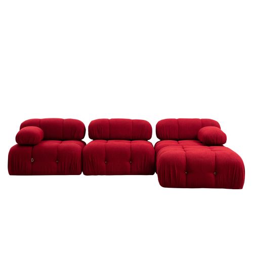 Atelier Del Sofa Ugao Bubble (L1-O1-1R -Puf) - Crveni slika 13