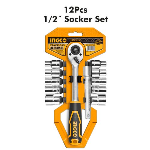 INGCO 12-delni set nasadnih ključeva 1/2” HKTS12122 slika 1