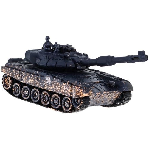 Tenk T-90 na daljinsko upravljanje crna kamuflaža 1:28 slika 6